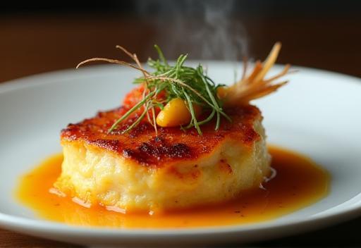 Professionally styled food photograph of a dish