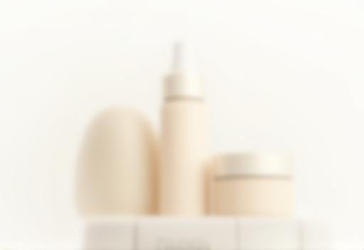 High-quality product photo of cosmetic bottles